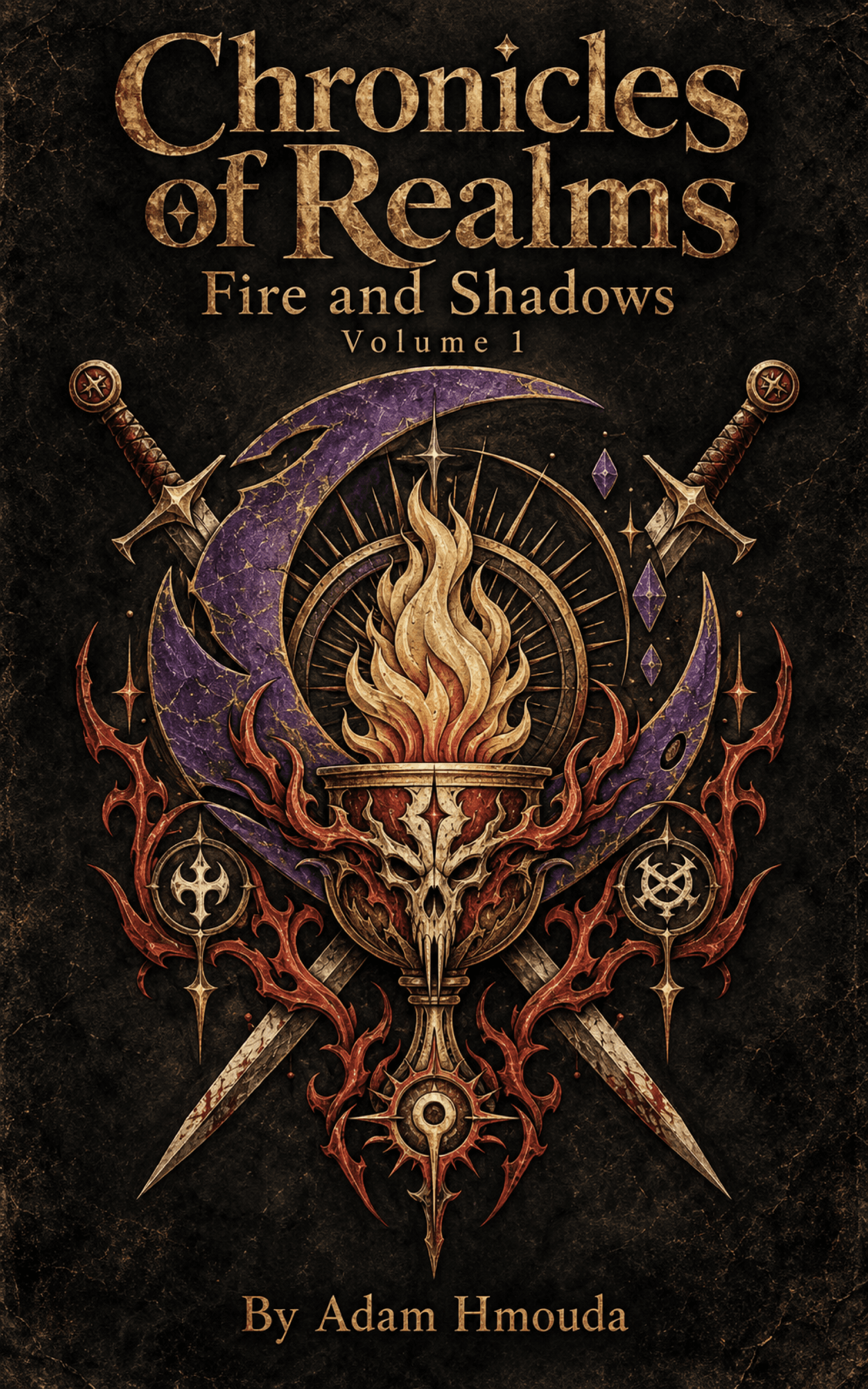 Chronicles of Realms: Fire and Shadows, Volume 1 eBook cover